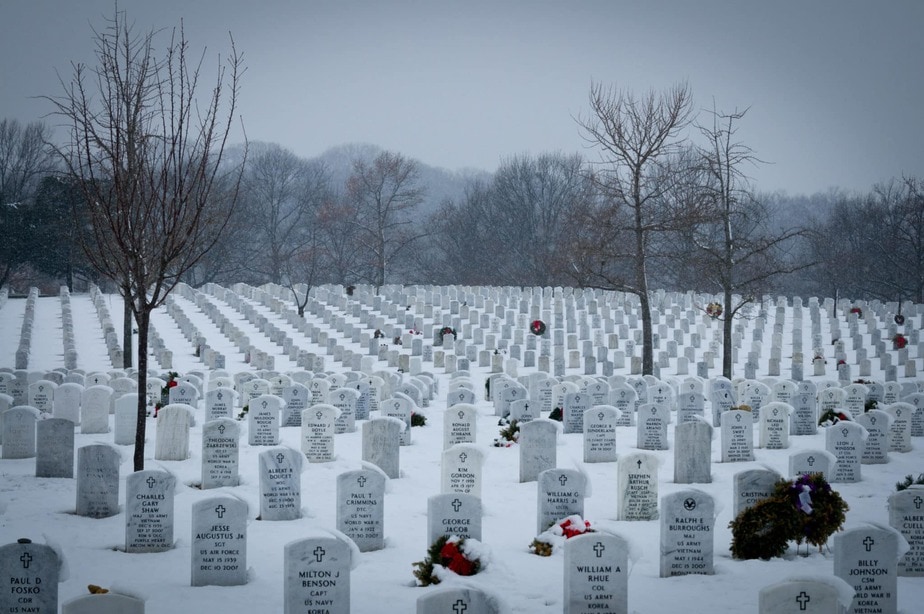 Winter in Arlington National Cemetery | Arlington National Cemetery Photographers | Arlington media, inc.
