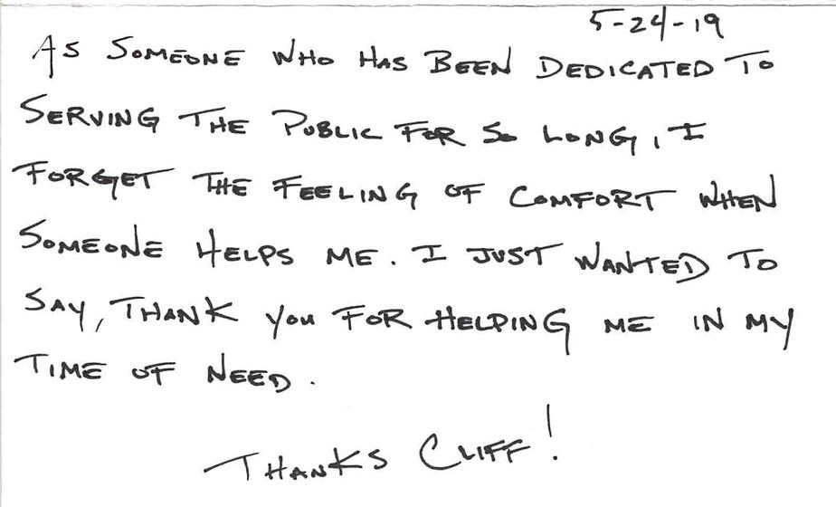 Review by Officer J Fielding