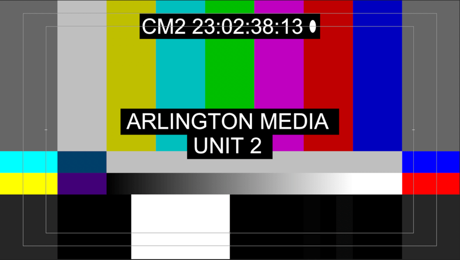 Color bars feed