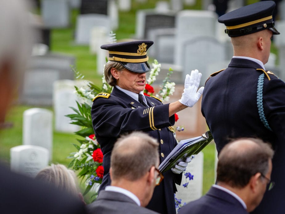 US Army Chaplain | Arlington funeral photography | arlington media, inc.
